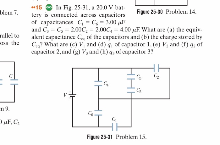 What is the charge q1 on capacitor c1