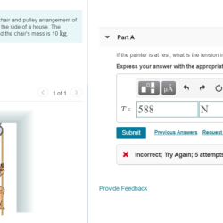 Painter house uses solved chair figure pulley arrangement lift side periodic constants kg mass table answer problem been has himself