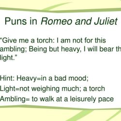 Pun romeo and juliet act 3